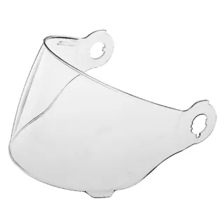 Short Anti-Fog Replacement Visor for Cassida Fibre Helmet (Clear)