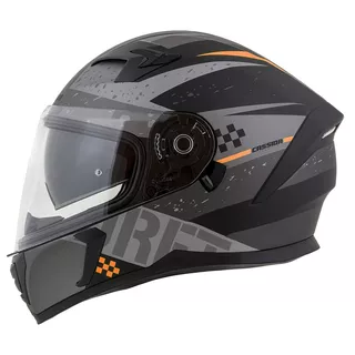 Motorcycle Helmet Cassida Integral 3.0 DRFT Matte Gray/Black/Orange