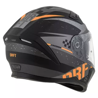 Motorcycle Helmet Cassida Integral 3.0 DRFT Matte Gray/Black/Orange