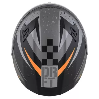 Motorcycle Helmet Cassida Integral 3.0 DRFT Matte Gray/Black/Orange