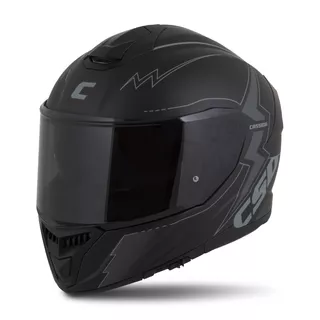 Moto prilba Cassida Integral GT 2.1 Flash čierna matná/tmavo šedá