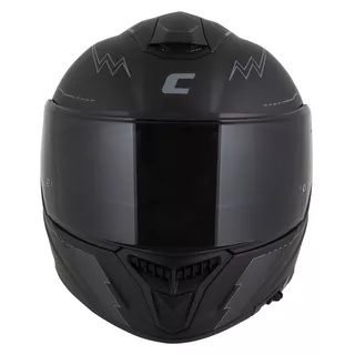 Moto prilba Cassida Integral GT 2.1 Flash čierna matná/tmavo šedá