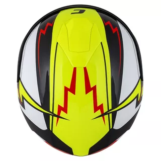 Moto přilba Cassida Integral GT 2.1 Flash žlutá fluo/červená fluo/černá/bílá