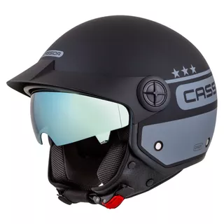 Motorradhelm Cassida Handy Plus Chief grau matt/schwarz