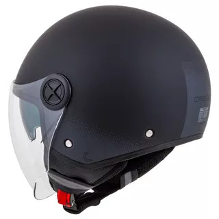 Cassida Handy Plus Motorradhelm schwarz matt/grau