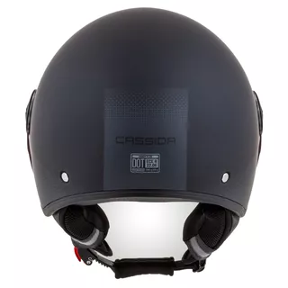 Cassida Handy Plus Motorradhelm schwarz matt/grau