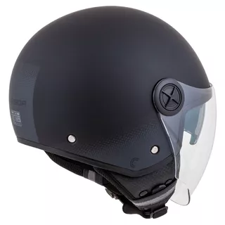 Cassida Handy Plus Motorradhelm schwarz matt/grau