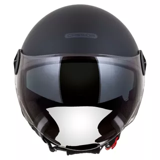 Cassida Handy Plus Motorradhelm schwarz matt/grau