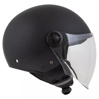 Motorradhelm Cassida Handy schwarz matt/grau