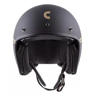 Motorradhelm Cassida Oxygen Rondo 2023 schwarz matt/gold