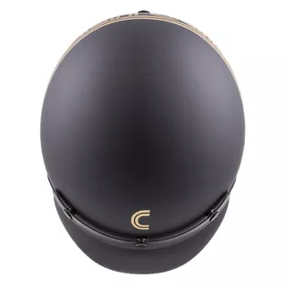 Motorcycle Helmet Cassida Oxygen Rondo 2023 Black Matte/Gold