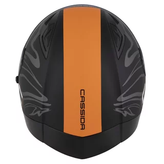 Motorcycle Helmet Cassida Orbit Multivers Matte Black/Orange/Gray/White