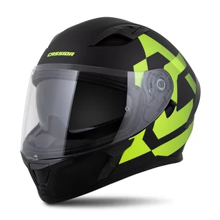 Motorcycle Helmet Cassida Orbit Grind Matte Black/Fluo Yellow
