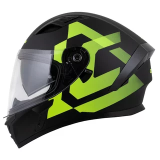 Motorcycle Helmet Cassida Orbit Grind Matte Black/Fluo Yellow