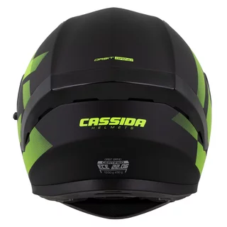 Motorcycle Helmet Cassida Orbit Grind Matte Black/Fluo Yellow