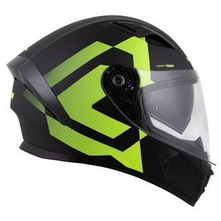 Motorcycle Helmet Cassida Orbit Grind Matte Black/Fluo Yellow