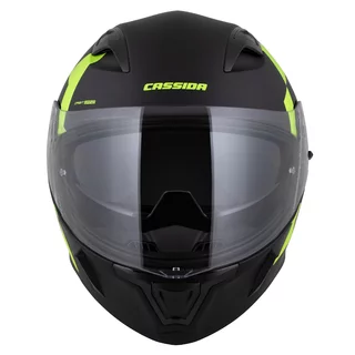 Motorcycle Helmet Cassida Orbit Grind Matte Black/Fluo Yellow