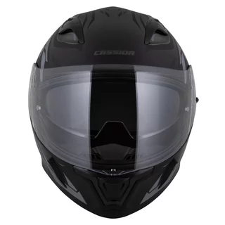Motorcycle Helmet Cassida Orbit StriX Matte Black/Gray