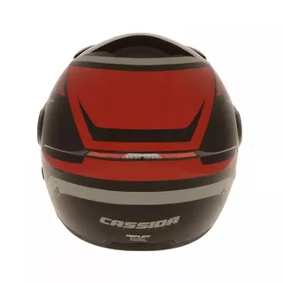 Motorradhelm Cassida Reflex - schwarz-gelb