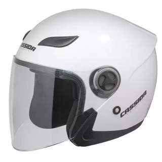 Motorcycle Helmet Cassida Reflex - M (57-58) - White