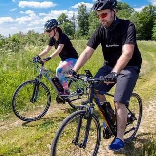 Cébé Cinetik Fahrradbrille - weiß-blau