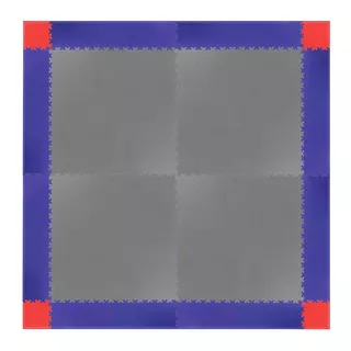 Ramp Pieces for Puzzle Mat inSPORTline Simple Blue – 2 Pcs.