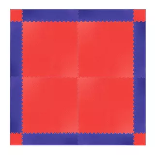 Corner Pieces for Puzzle Mat inSPORTline Simple Red – 4 Pcs.