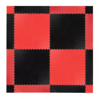 Puzzle Floor Mat inSPORTline Simple Red