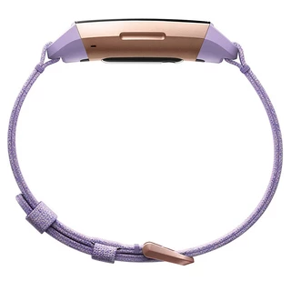 Fitness náramek Fitbit Charge 3 Lavender Woven
