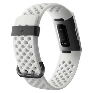 Fitness náramok Fitbit Charge 3 Graphite/White Silicone
