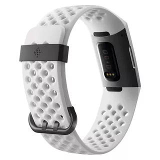 Fitness náramek Fitbit Charge 3 Graphite/White Silicone