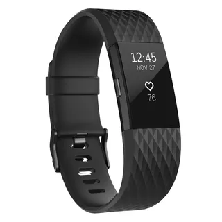 Fitness náramok Fitbit Charge 2 Black Gunmetal - L