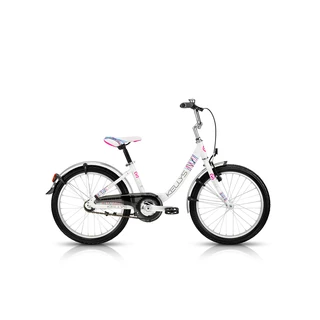 Detský dievčenský bicykel KELLYS Cindy 20"- model 2015 - biela