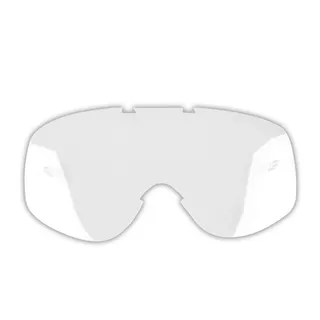 Spare lens for moto goggles W-TEC Major - Smoke - Clear