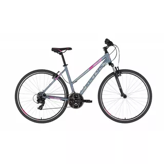 Dámsky crossový bicykel KELLYS CLEA 10 28" - model 2021 - Grey Pink