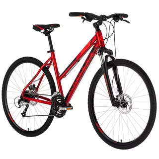 Dámské crossové kolo KELLYS CLEA 90 28" 7.0 - Dark Red