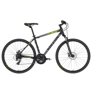 Pánsky crossový bicykel KELLYS CLIFF 70 28" - model 2020 - Grey - Black Green