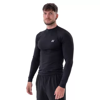 Férfi hosszú ujjú Activewear felső Nebbia 328