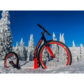 Kolobežka Crussis Cobra 4.3 čierno-oranžová 26"/20"