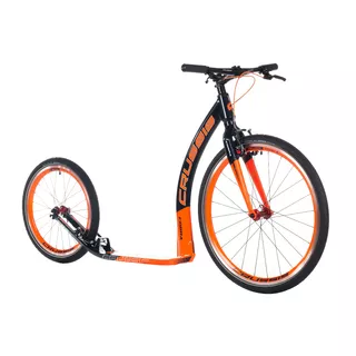 Horská koloběžka Crussis Cobra 4.3 černo-oranžová 26"/20"