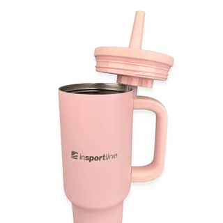 Insulated Travel Mug inSPORTline Cocoanna 1,200 ml - kávová
