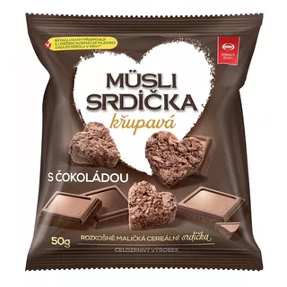 Müsli srdíčka křupavá Semix