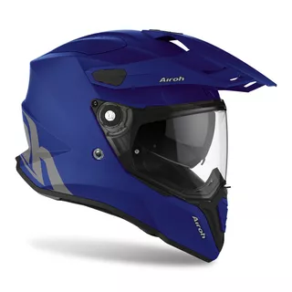 Moto přilba Airoh Commander Color modrá matná