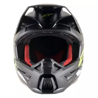 Motorcycle Helmet Alpinestars S-M5 Compass Matte Black/Yellow Fluo 2022