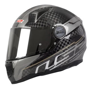 Moto Helmet LS2 CR1 Trix - Diablo Red Big Carbon