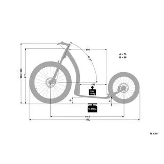 Roller Crussis ONE Cross 6.2-2 blau 26/20"