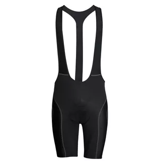 Męskie spodenki rowerowe Newline Bike 8 Panels Bib Shorts z wkładką i szelkami - L