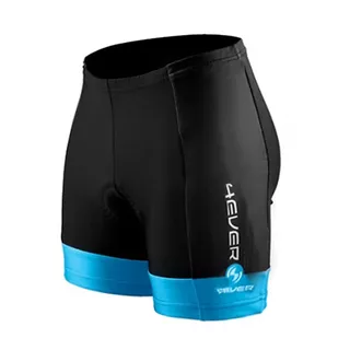 Lady's bike shorts 4EVER - short - Black-Blue