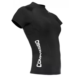 Woman's compression t-shirt SILVINI Compresso WD264 - Black