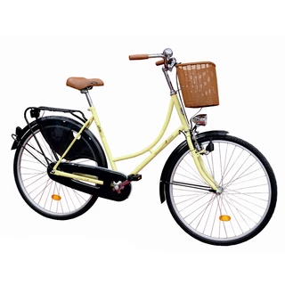 Dámsky trekingový bicykel DHS 2854 - žltá